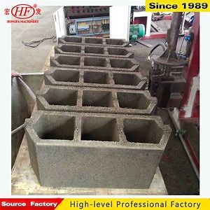 [Hot Item] Hf Automatic Hydraulic Concrete Hollow Block Maker Paving Interlock Bricks Making Machine CE ISO