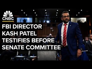 FBI Director Kash Patel testifies before Senate committee on oversight of the FBI — 9/16/2025