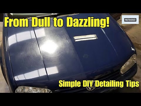 Discover the Secret to Making Your Old Car Paint Shine Like New! DIY Detailing Tips Revealed