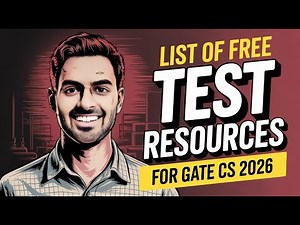 List of FREE Test Resources for GATE CSE 2026 | Practice Like a Topper! | #gate2026 #gatecse