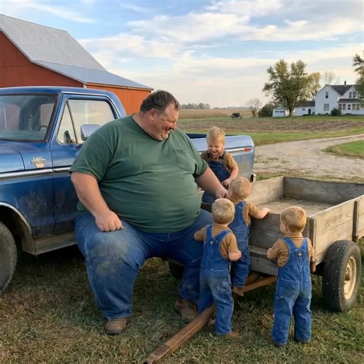 "My quadruplets asked me to play soccer with them, but I had to say no because I was too fat to run." My name is Tyler Hoffmann, and I live on a small acreage just outside Waverly, Iowa—about ten miles north of Cedar Falls, right where Highway 218 cuts through farmland that stretches as far as you can see. My wife Sarah and I have been here for six years, raising our four boys in a farmhouse that's seen better days but has plenty of room for chaos. And chaos is exactly what we've got. Our quadru
