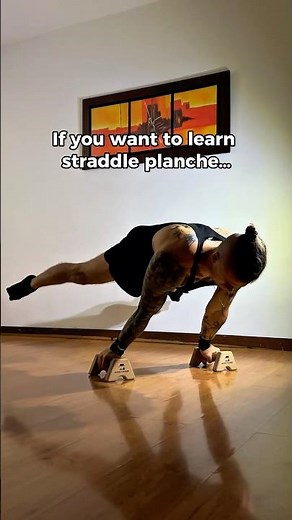 Learn how to do straddle planche today with these progressions