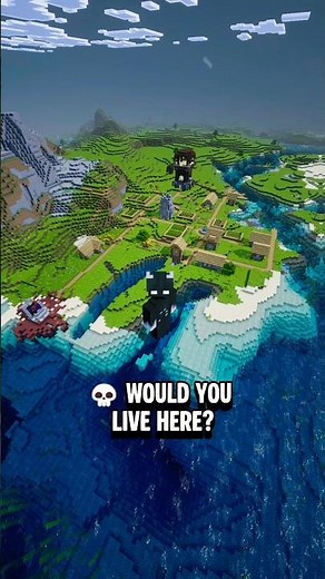 💀 Everything Is Within 200 Blocks... Overpowered Minecraft Seed #minecraft