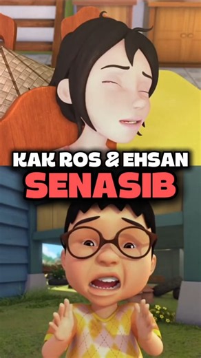 It turns out that Kak Ros and Ehsan share the same fate 🗿 #upinipin