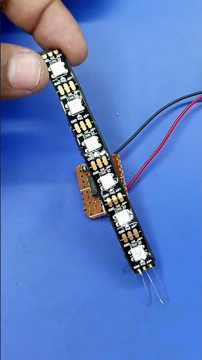 how to make RGB led strip chaser light at home #howto #led #diy