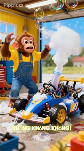 cute-pets-the-monkey-and-the-puppy-charging-their-phones-are-unboxing-gifts