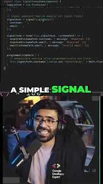 Signals Forms in Angular: Simpler, Cleaner, Beginner-Friendly 🚀 #shorts