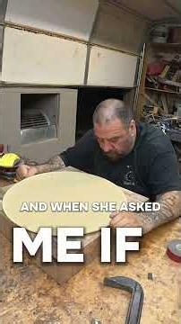 make a 18" round 3" thick butcher block #handmade #woodworking #quadriplegic #cuttingboard #noexcuse