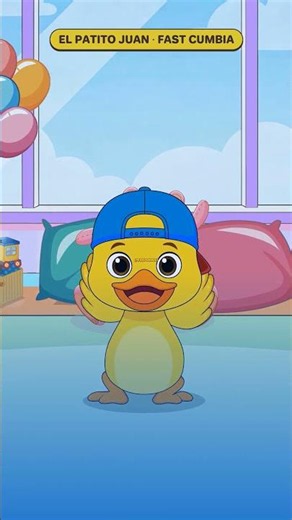 ¡A bailar cumbia con el Patito Juan! 🐤🎶 #PatitoJuan #MusicaInfantil