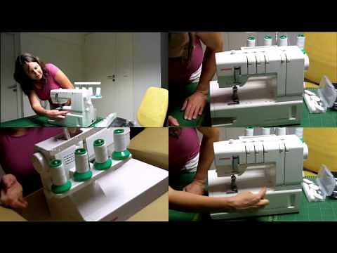 New Janome Cover Pro 2000 CPX unboxing