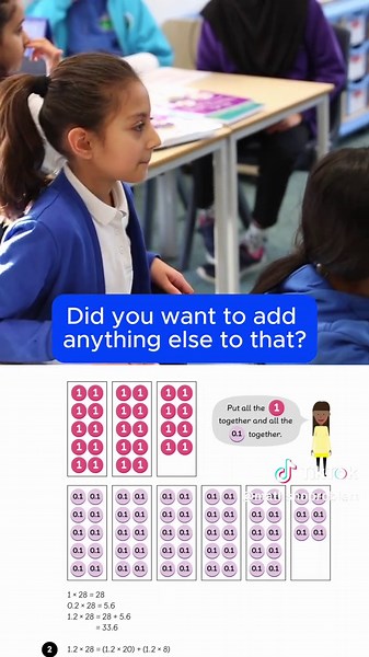 🔉 Year 6 Mic’d Up! 🔉 This is where the textbook’s magic comes in. Reading and reflecting on our ‘friend’s’ methods in the book. 🙋‍♀️🙋‍♂️ Pupils are encouraged to think about each method presented; whether they’re efficient or not, or are they perhaps the same as a method that arose during the class discussion? This is a great chance to consolidate understanding, and to see a good model of how our friends represent and communicate mathematical ideas. All orchestrated well here by Miss Cartwri