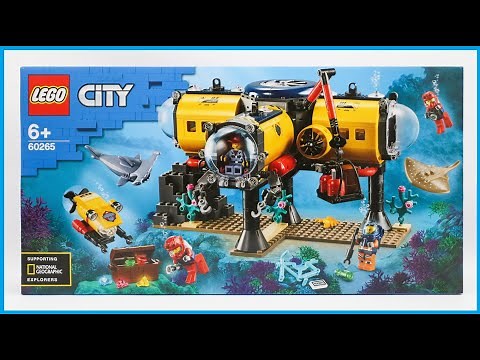 LEGO City 60265 Ocean Exploration Base Speed Build Review