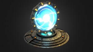 World Of Warcraft inspired portal - WOW - Buy Royalty Free 3D model by Aaron3D (@Aarontresde)