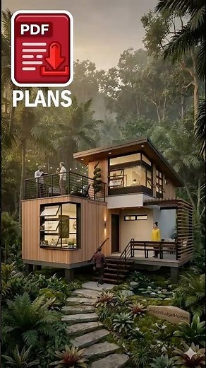 Small Elevated House Design (56sqm) | Modern Farmhouse Style #phileinbudgethomes
