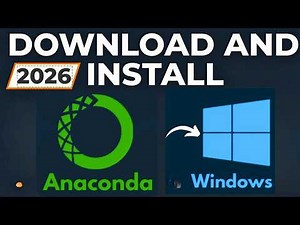 How to install Anaconda on Windows 10/11 (2026)