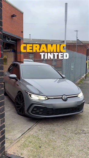 Ceramic Tinted All Around Golf GTD #windowtint #CarTintBirmingham #MatrixTints #BirminghamTint