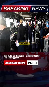 🔥Shock...! Navy SEALs Just Took Down a Somali Pirate Ship — Then THIS Happened… #u#usa#iran#usnews#militaryreakingnews