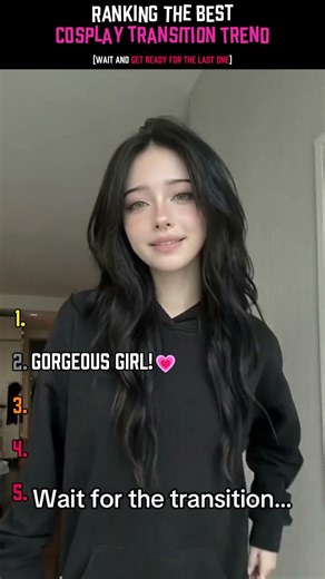 Ranking the BEST Cosplay Transition Trends (Wait for #1!) 🔥#shorts #trending #viral #video #cosplay
