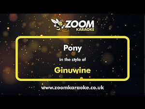 Ginuwine - Pony (Karaoke Version) with Lyrics On Screen
