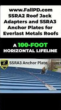 Best Walk-Board & Temporary Lifeline Setup for Everlast Standing Seam Roofs
