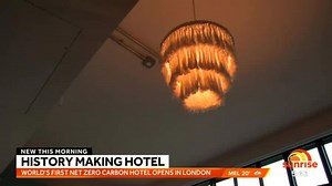 World’s first net zero carbon hotel opens