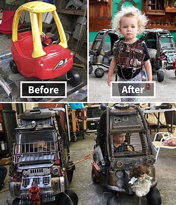 They Started as Little Tykes Toy Cars, But This Director Transformed Them Into Mini Mad Max Vehicles