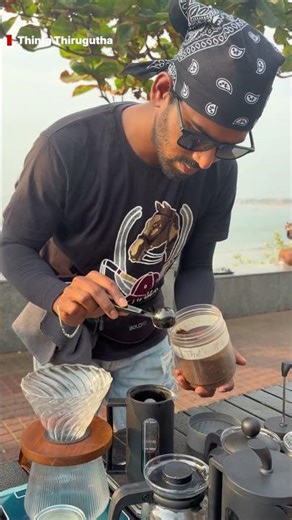 Early Morning Coffee ❌ Beach View 🌊 | Vizag Coffee Vibes ☕🔥