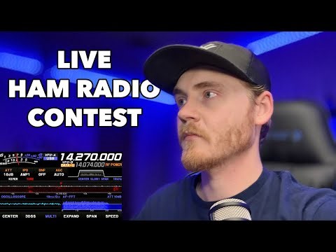 🔴 LIVE HAM RADIO: CQ Worldwide DX Contest SSB 2025 Saturday Night — Working the World on HF!