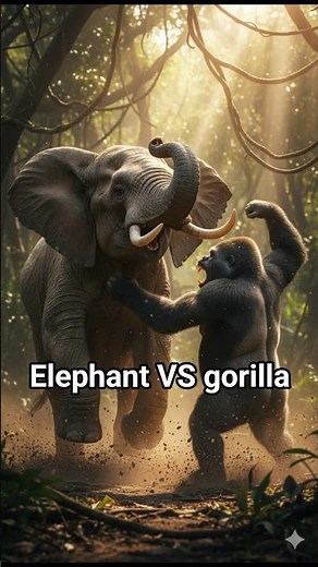 Elephant vs Gorilla .. The Fight Nobody’s Ready For