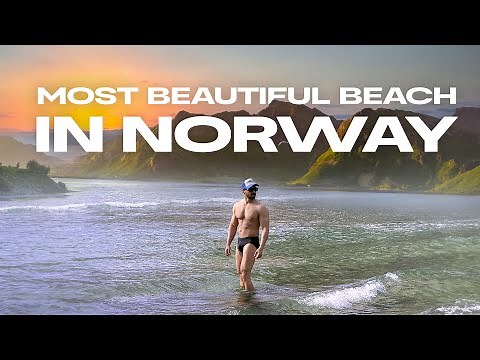 Most Beautiful Beach In Europe | Lofoten Island | Norway | The Muscular Tourist