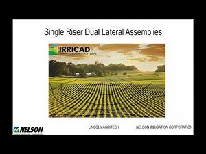 IRRICAD™ Spanish - Single Riser Dual Lateral Assemblies