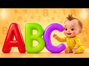 ABC Alphabet Song for Kids 🎵 | Learn A to Z with Animals, Fruits & Fun | Nursery Rhymes | Nanu TV