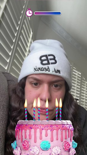 Blow the Candles Before the Timer Runs Out Challenge