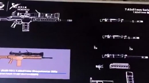 中国新一代CSLR17模块化步枪系统