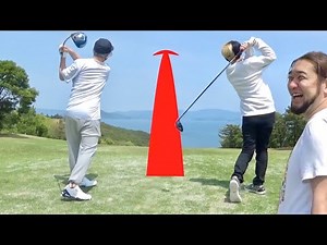 【炎上軍】海に向かって飛ばすゴルフ対決したら大白熱したwww【ラファエル】