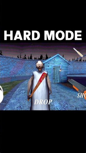 Granny 3 Hard Mode :)👉💥 Granny😱 Grandpa🥶 #shorts #granny