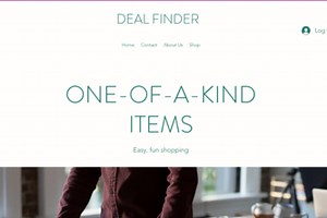Deal-finder website