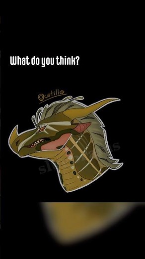 Ocotillo || Wings of Fire hybrid challenge speedpaint #dragons #wof #wingsoffire #art #digitalart