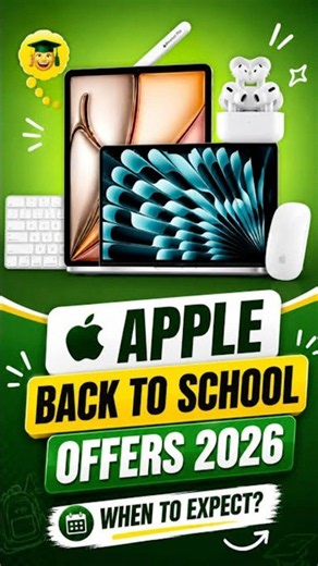 Free Apple products ⚡️Apple Back to School 2026 Sale is LIVE! #shorts #tech #apple #viral
