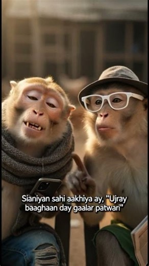 Billu & Gillu Laugh at Trump's Gaza Statement 😂 | Punjabi Funny Skit Ep 2