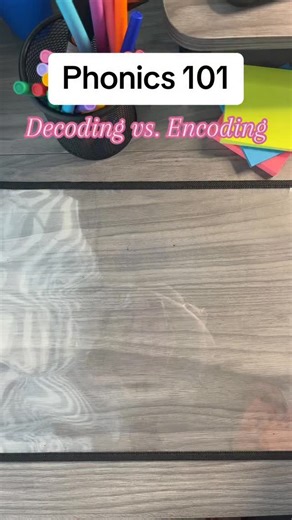 Jessica Farmer on Instagram: "🥳 Decoding & Encoding: Both work on the essential skills of blending and segmenting, which are required when learning how to read and spell! 🎆 Comment FIREWORKS to get this set of New Year Word Building Mats! #scienceofreading #phonics #readingteacher #spelling #literacyresources"