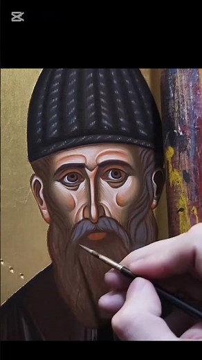 Byzantine Iconography Tutorial Saint Paisios Face