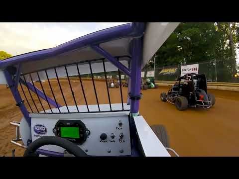 Nicole Corbin Hyper 600cc Wingless Micro Sprint at Airport Speedway 9/7/24