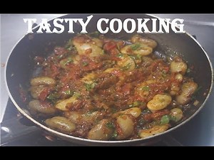 TASTY VEG LIMA BEANS FRY RECIPE