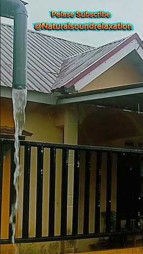 Drift into deep sleep with soothing rain shower sounds 🌧️💤 #rainsounds