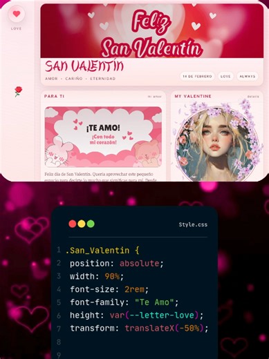 Webs para Dedicar en San Valentín