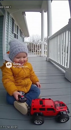 Baby’s Remote Prank Freaks Out Dog!#BabyPrank#DogChaos#CCTVFun