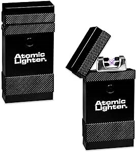 Atomic Lighter by BulbHead, The Rechargeable Electric Lighter That’s Windproof, USB Chargeable (2 Pack)