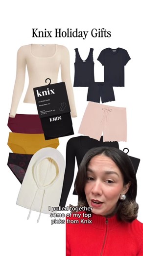 Knix on Instagram: "It’s the most wonderful time of the year 🎁 Searching for the perfect gift? We’ve got you. Here are our must-haves for everyone on your list. ✨"