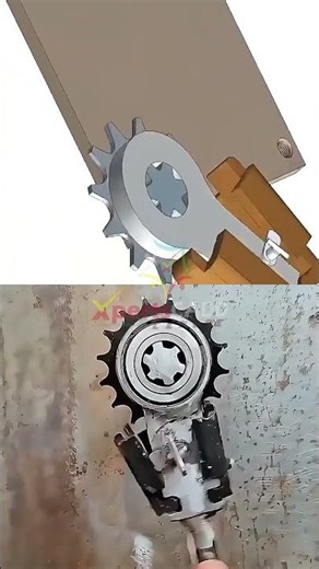 Ratchet Pawl Mechanism Explained ⚙️ One Way Motion #shorts #ytshorts#Ratchetandpawl #cadcentreinpune